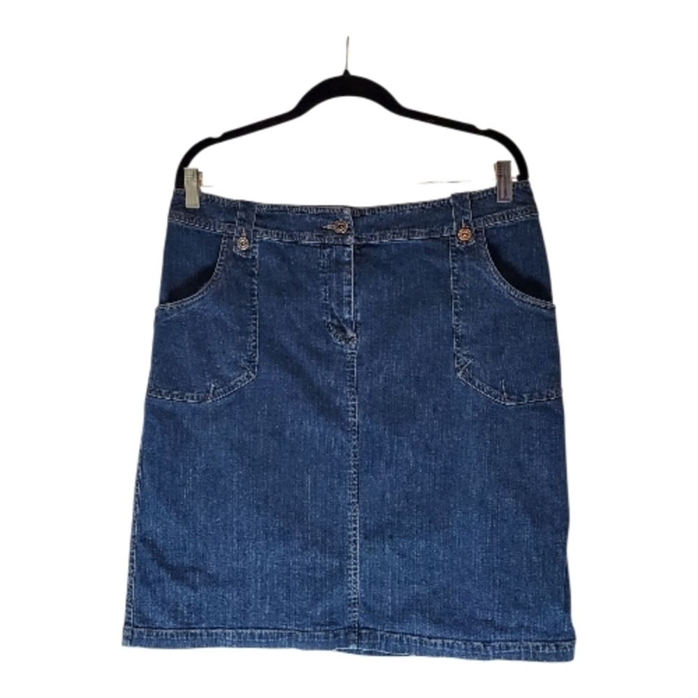 🌼Christopher & Banks Jean Skirt Size 12